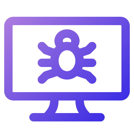 Malware Generic Gradient icon