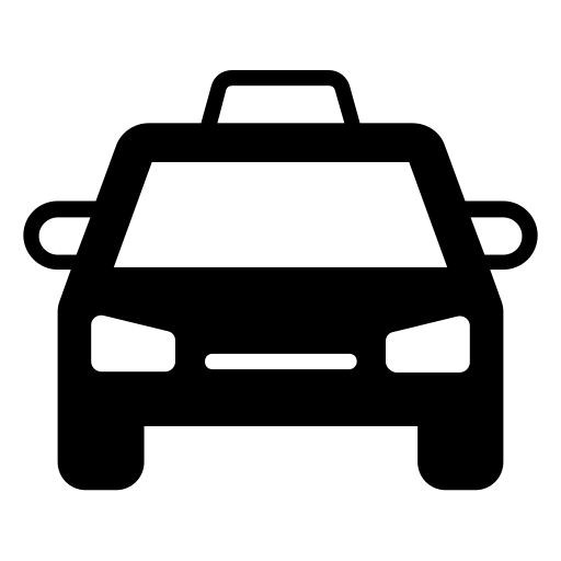 Такси Generic Glyph иконка