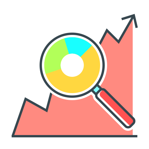 Analysis Generic Outline Color icon