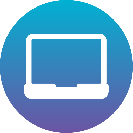 laptop Generic Flat Gradient icon