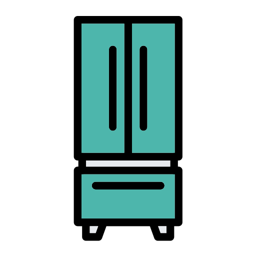 kühlschrank Generic Outline Color icon