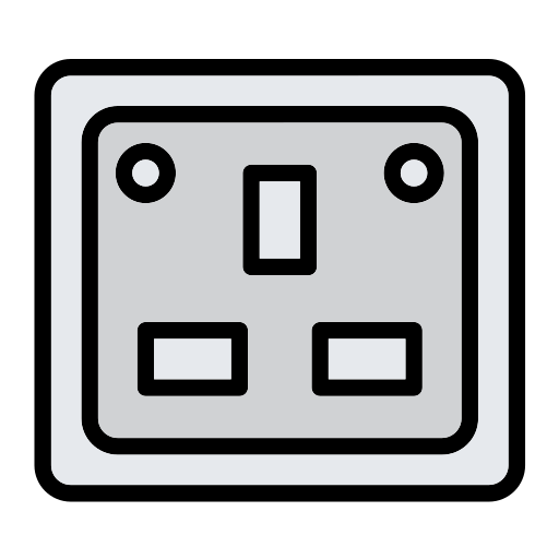 steckdose Generic Outline Color icon