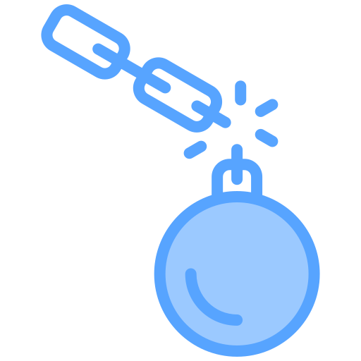 Disruption Generic Blue icon