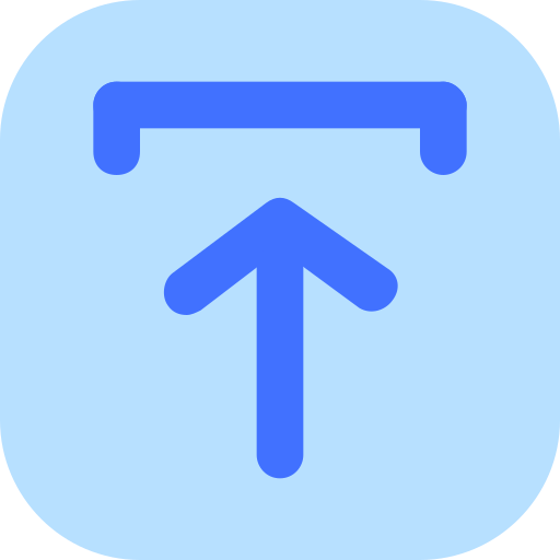 アップロード Generic Blue icon