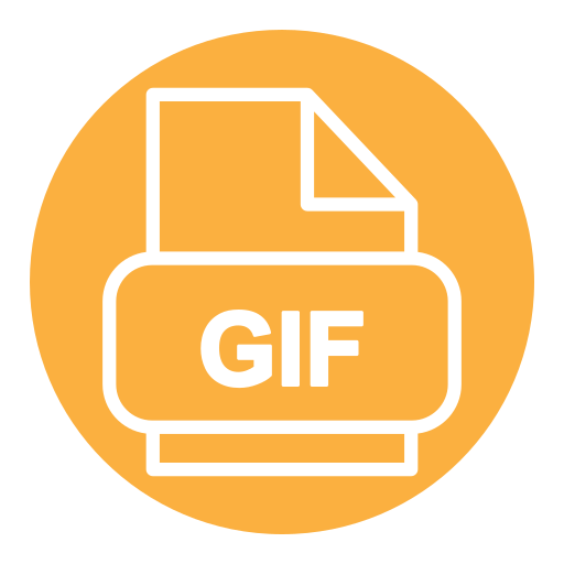 gif Generic Flat icon