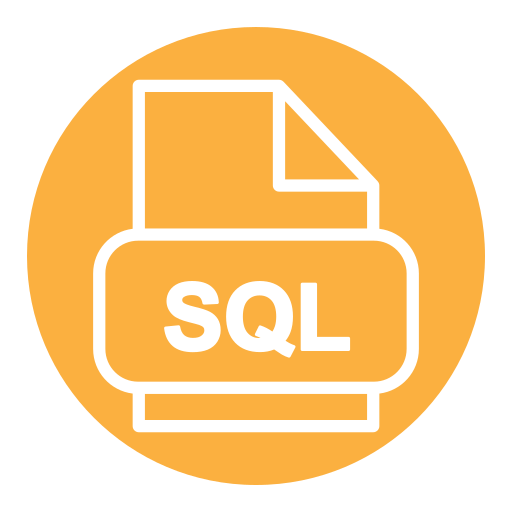 sql Generic Flat Icône