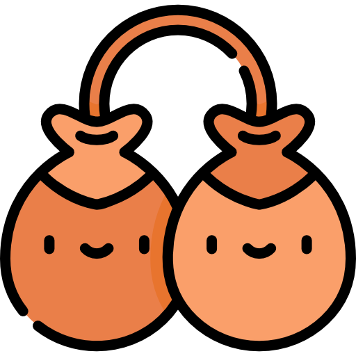 Castanets Kawaii Lineal color icon