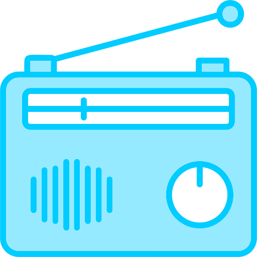 radio Generic Blue icon