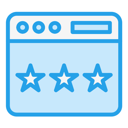 feedback Generic Blue icon