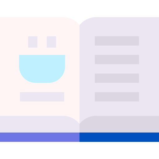 Book Basic Straight Flat icon