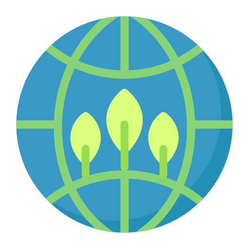 Eco World Generic Flat icon