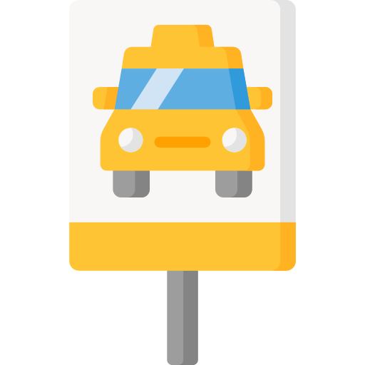 Taxi stop Special Flat icon