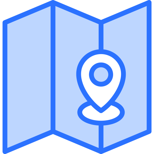 Map Generic Blue icon