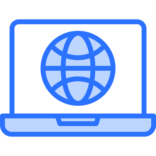 internet Generic Blue icon