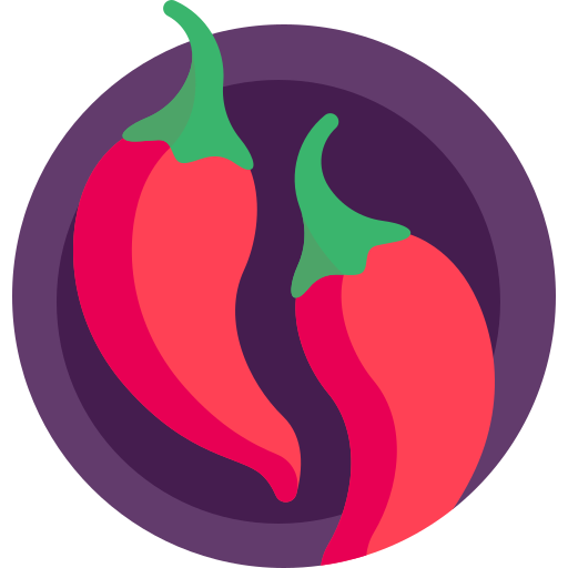 chilischote Detailed Flat Circular Flat icon