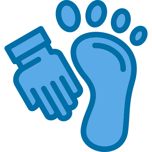 Foot Massage Generic Blue icon