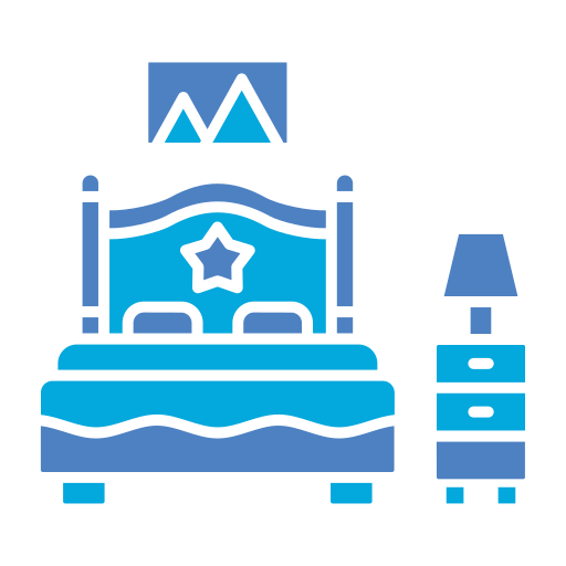 Bedroom Generic Blue icon