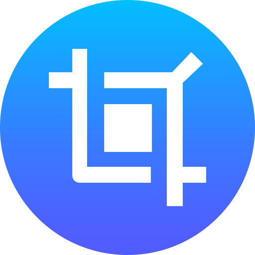 Crop Generic Flat Gradient icon