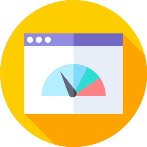 Fast Flat Circular Flat icon