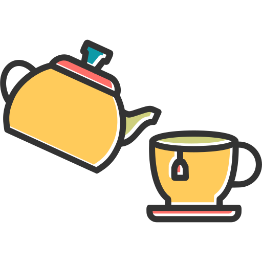 Tea pot Generic Color Omission icon