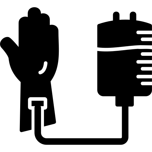 don de sang Generic Glyph Icône