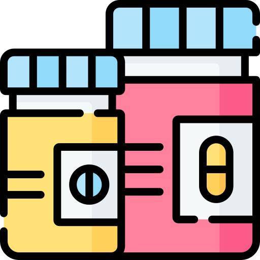 Pills Special Lineal color icon