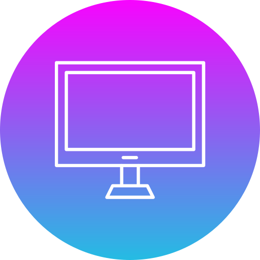 monitor Generic Flat Gradient icon