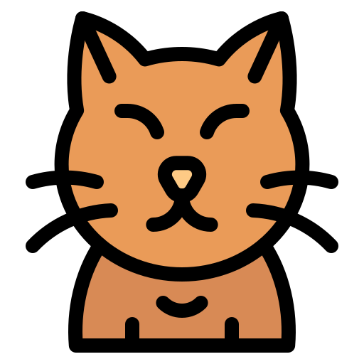 고양이 Generic Outline Color icon