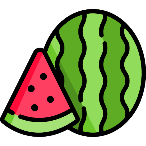 wassermelone Special Lineal color icon