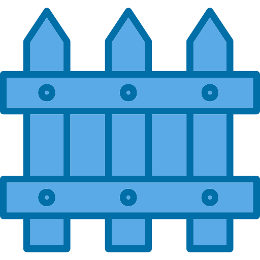 Fence Generic Blue icon