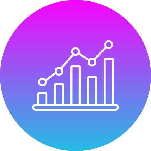 analytisch Generic Flat Gradient icon