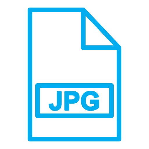 jpg-datei Generic Simple Colors icon