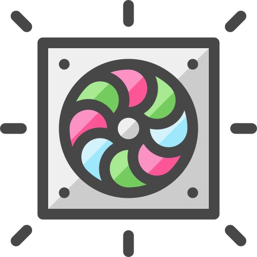 부채 Generic Outline Color icon