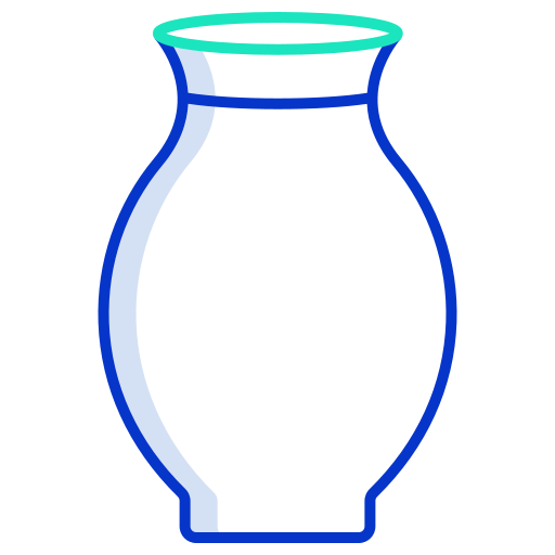 vase Generic color outline Icône