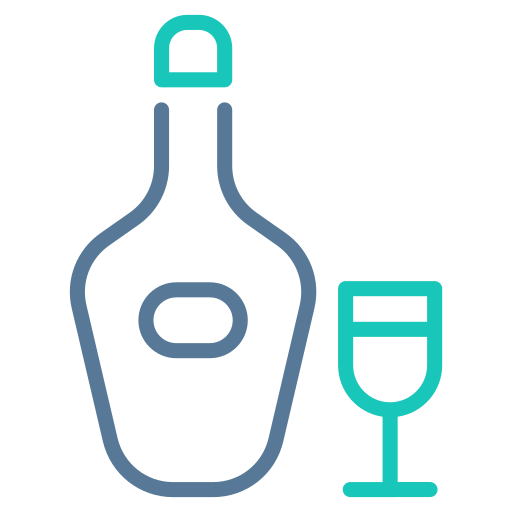 whiskey Generic Outline Color icon