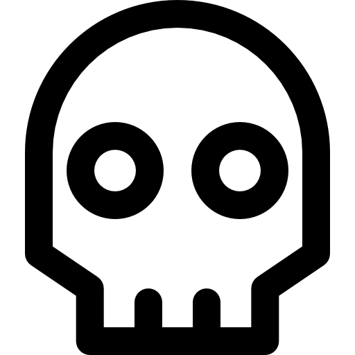 cranio Super Basic Rounded Lineal icona