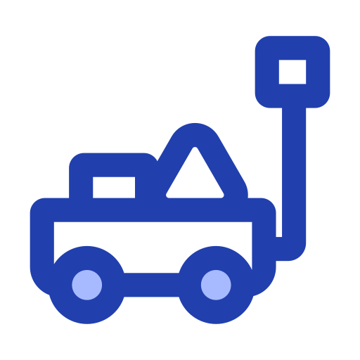 おもちゃの列車 Generic Blue icon