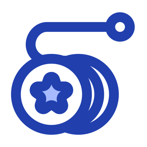 ヨーヨー Generic Blue icon