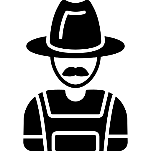 contadino Generic Glyph icona