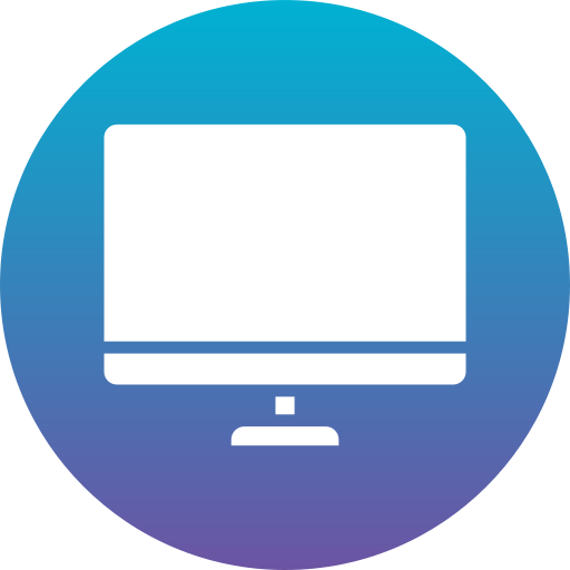 Computer Generic Flat Gradient icon