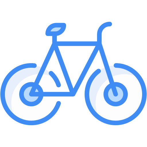 サイクリング Generic Blue icon