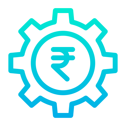 rupia Kiranshastry Gradient icona