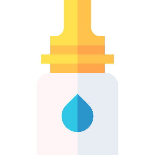 Eye Drop Basic Straight Flat icon