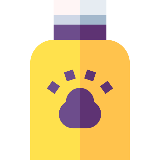 shampoo Basic Straight Flat icon