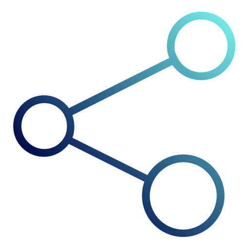 compartilhado Generic Gradient Ícone