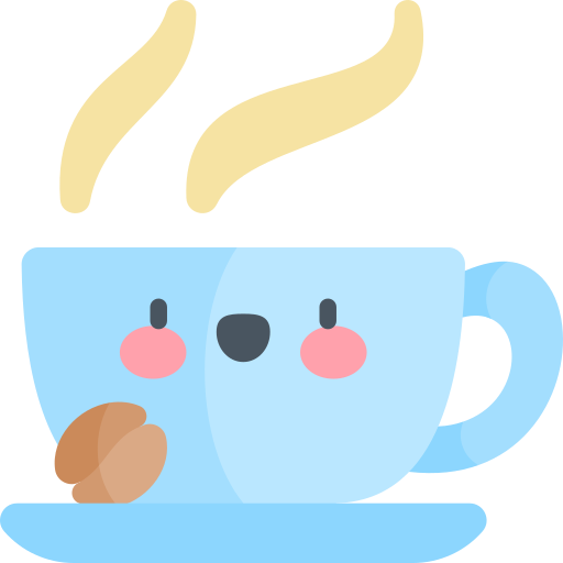 コーヒーカップ Kawaii Flat icon