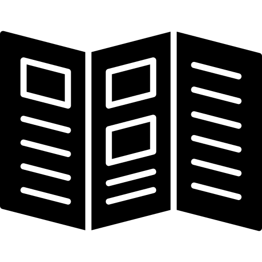 trójdzielne Generic Glyph ikona