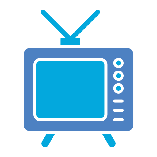 テレビ Generic color fill icon