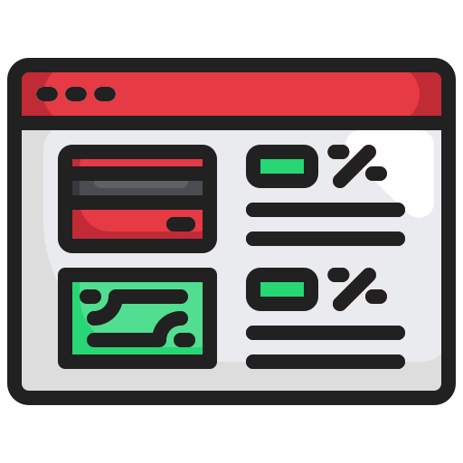 Online payment Generic Outline Color icon