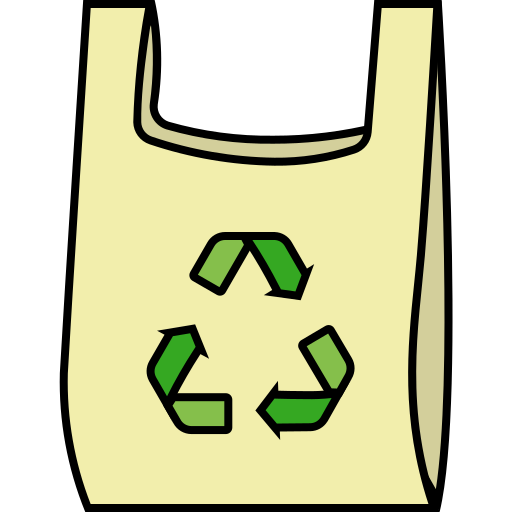 Eco bag Generic Outline Color icon